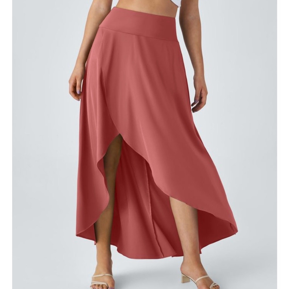 HALARA Breezeful™ High Waisted High Low Ruffle 2-in-1 Flowy Quick Dry